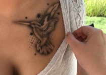 Bird Airbrush Tattoo