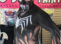 Venom Body Paint Design