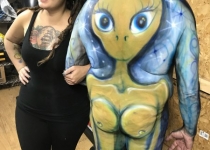 Alien Body Paint