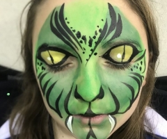 Monster Face Paint Design