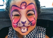 Bunny Face Paint Design