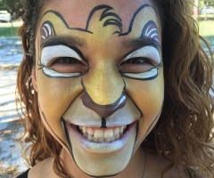 lion king face painting