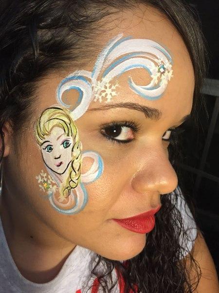Adult face painting | Orlando Face Painters | Colorful Day Events