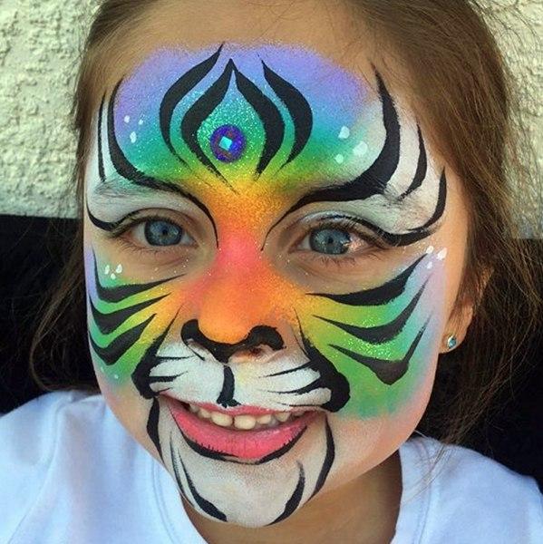 Facepainting for kids birthday party - Party Fiestar the Best