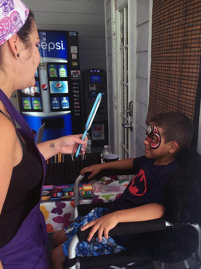 Orlando Face painting Corporate Event