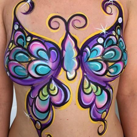 Fantasy fest body painting artist for hire